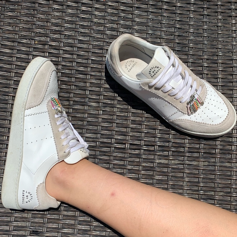 Loeffler Randal sneaker with pins (KEELY SNEAKER)